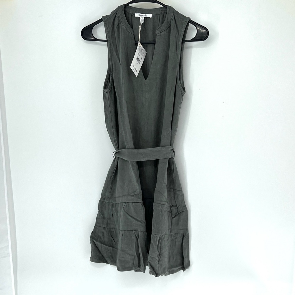Splendid NWT women’s XS mini dress green